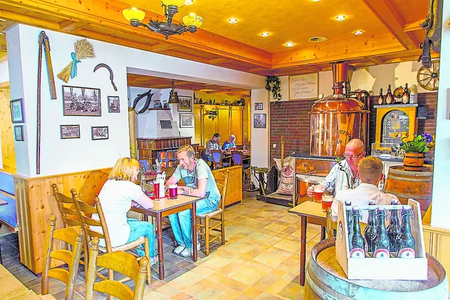 Die Bierstube ist traditionell ein beliebtes Ziel für Ausflügler | Foto: Frommann