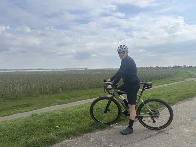 Christian Just (35) ist passionierter Fahrradfahrer | Foto: sts