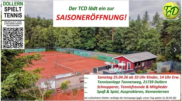 Die Anlage des TC Dollern ist gerüstet. Die Außensaison darf losgehen! | Foto: TC Dollern, Frederik Spaich