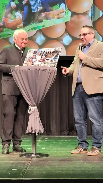 Heiner Schönecke (li) sei der Prototyp des klassischen Unruheständlers, erklärte Jan Bauer (CDU, MdL) | Foto: sh