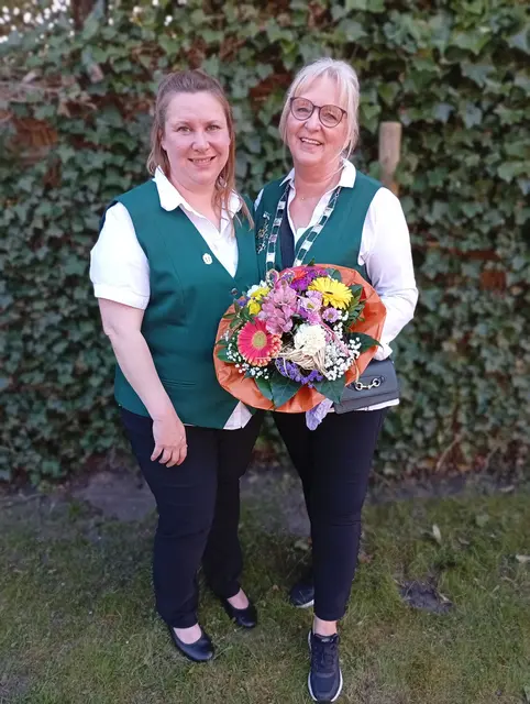 Desiree Tollmien (li.) mit ihrer Nachfolgerin Kerstin Weichler | Foto: Marie- Theres Maras