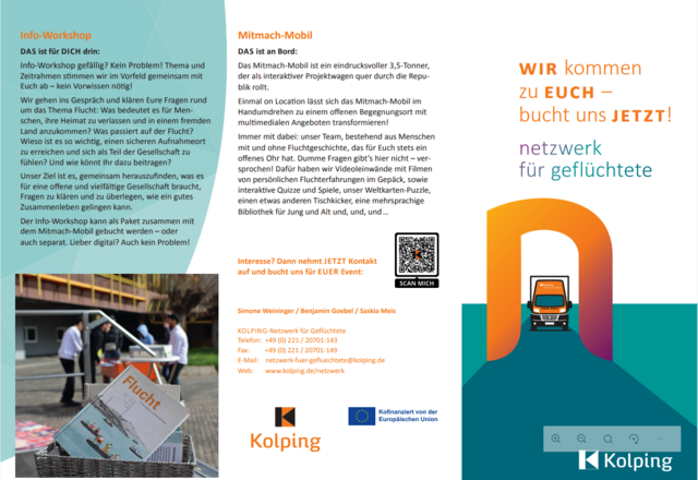 Flyer Mitamach-Mobil | Foto: Kolping 