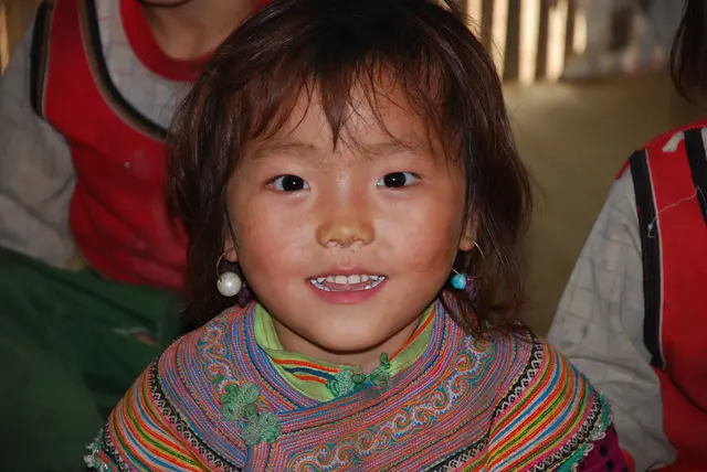 Ein  Blumenkind in Vietnam | Foto: Hermann Isenberg