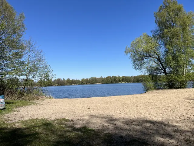 Die größte Badestelle am Hörstener See (See im großen Moor) | Foto: sra