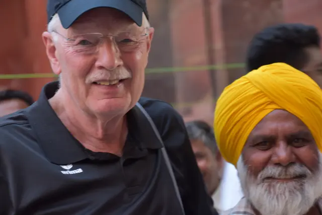 Immer wieder Isenbergs Leitmotiv: Das Kennenlernen fremder Kulturen - wie hier in Indien | Foto: Hermann Isenberg