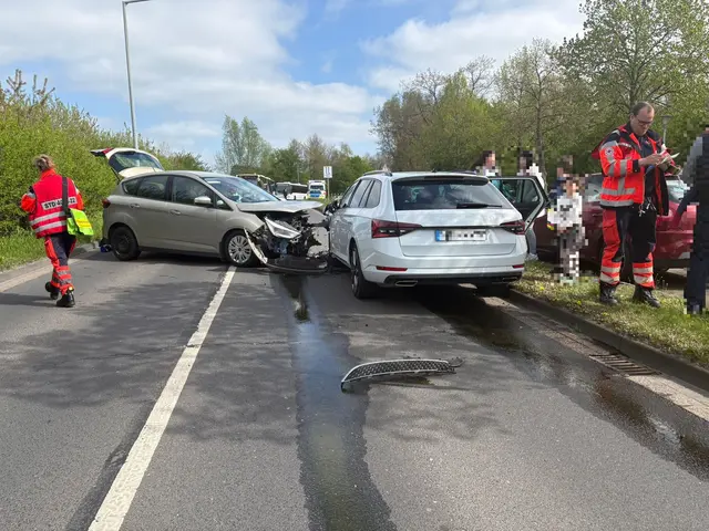 Die Unfallstelle auf der Stader Straße | Foto: Polizei