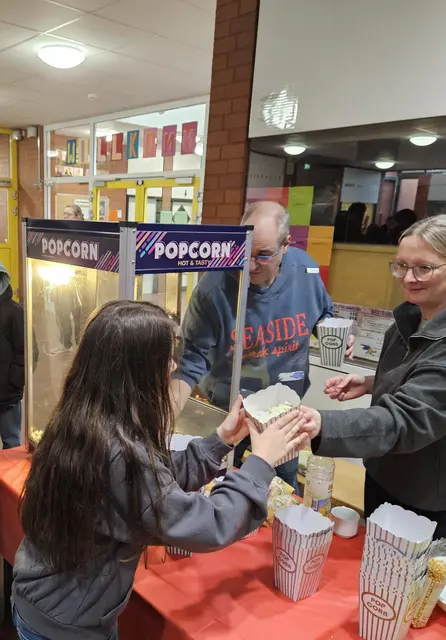 Kostenloses Popcorn für den Kinonachmittag | Foto: D. Masuth