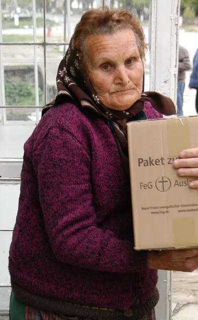 Für die "Pakete zum Leben" sind die Menschen in Bulgarien sehr dankbar | Foto: Bruns