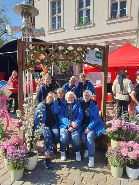 Gute Laune bei den Musikern des Stadtorchesters nach dem gelungenen Konzert in Pritzwalk | Foto: Stadtorchester Winsen