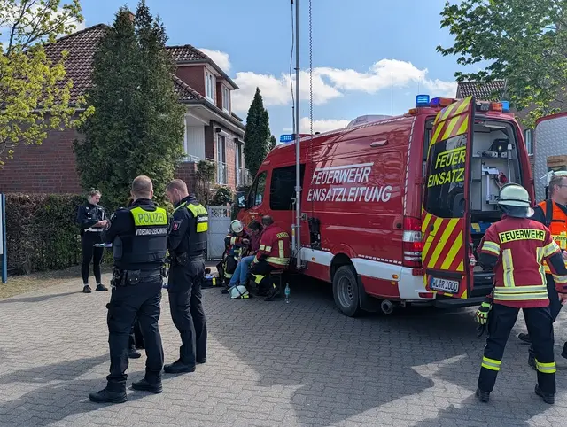Zusätzliche Kräfte aus den umliegenden Orten wurden hinzugezogen | Foto: Pressestelle Feuerwehr Samtgemeinde Hanstedt