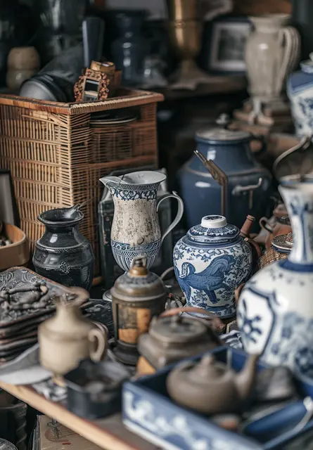 Zwischen Trödel und Raritäten: Beim Flohmarkt in Fleestedt warten wieder zahlreiche Fundstücke auf neue Besitzer(Symbolbild) | Foto: Freepik