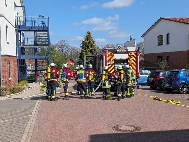 Großübung in Hanstedt | Foto: Pressestelle Feuerwehr Samtgemeinde Hanstedt