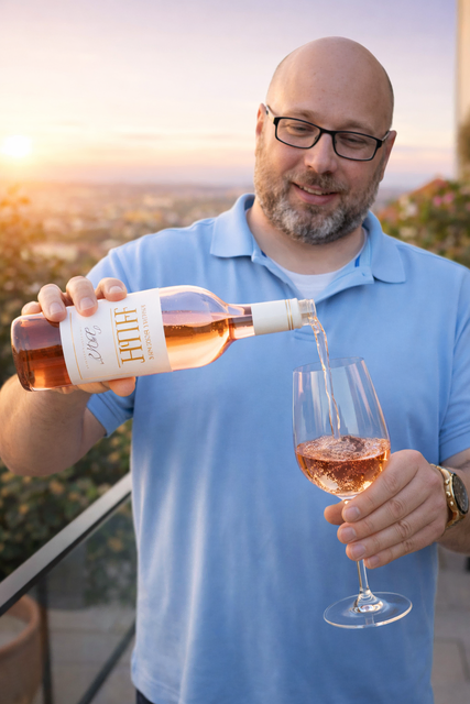 Bei der Weinverkostung hat Inhaber Thomas Klein rund 40 Weine zum Probieren da | Foto: Klein's Weindepot