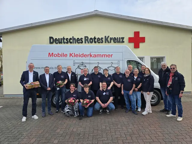 Vorstellung der Mobilen Kleiderkammer des DRK-Kreisverbands Stade | Foto: DRK