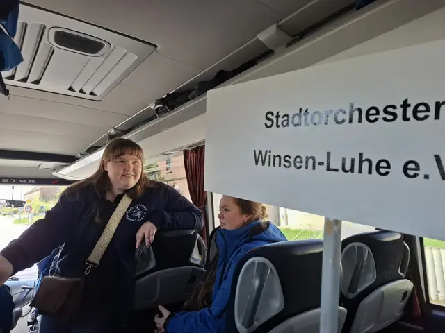 Die Dirigentin Mette Jentsch freut sich über den gelungenen musikalischen Austausch mit unserer Partnerstadt Pritzwalk. | Foto: Stadtorchester Winsen