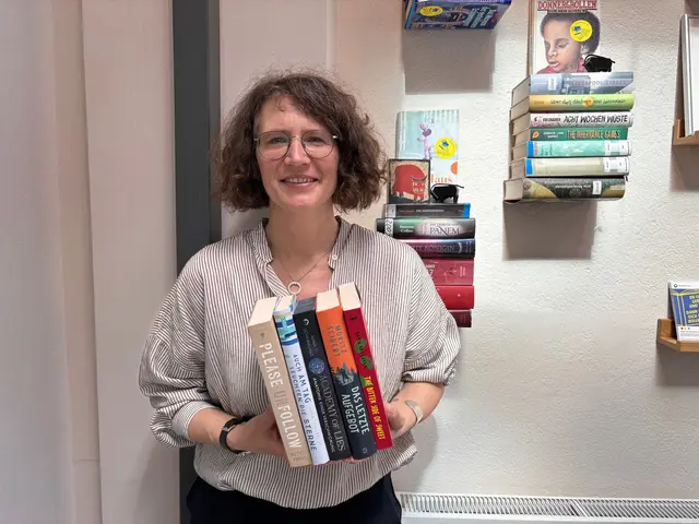 Melanie Hainke präsentiert die Shortlist des 55. Buxtehuder Bullen | Foto: heh/pau