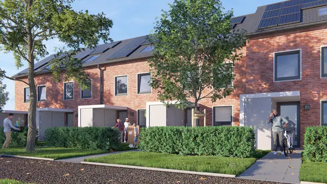 Bezahlbarer Wohnraum für Familien sind das erklärte Ziel der Projektentwickler | Foto: Deutsche Reihenhaus AG