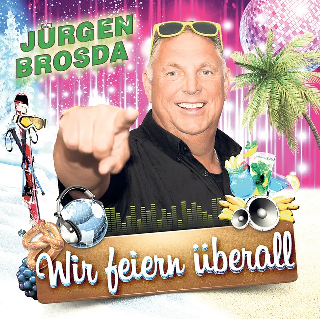 Wir feiern überall - so lautet ein Song von Kult DJ Jürgen brosda | Foto: Brosda