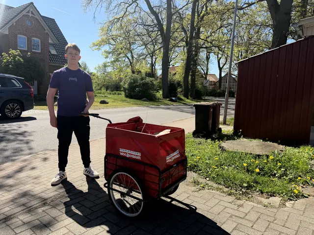 Pflichtbewusst auch bei Sonnenschein - Marlon im Einsatz | Foto: tml