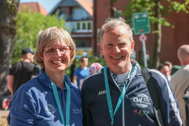 Die Organisatoren Maren Schiewe und Klaus Heinsohn freuten sich über einen reibungslosen Ablauf | Foto: ks