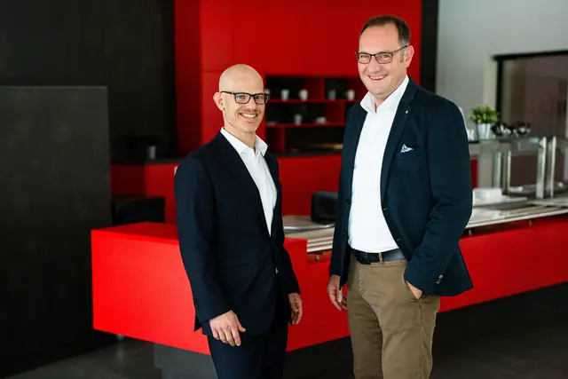 Sparkassen-Vorstand Berend Bohlen und Matthias Lühmann | Foto: Kreissparkasse