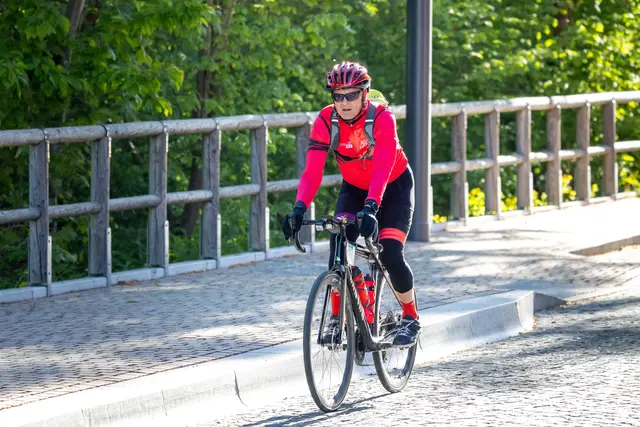 Zielankunft Jens Lorenz Dethleffs | Foto: Ollanner Radteam