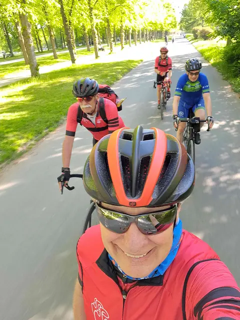 Auf der Fahrt | Foto: Ollanner Radteam