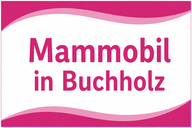 Ankündigung des Mammobils (Symbolbild)  | Foto: KI