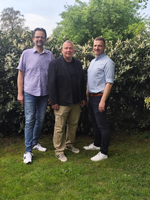Von links nach rechts Dirk Müggenburg, Sascha Janke und Michael Christiansen | Foto: Sascha Janke