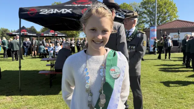 Amtierende Jungkönigin aus Kampen Emily Althaus | Foto: tml