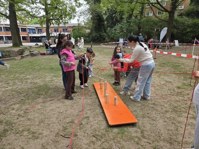 Besonders die Kinder hatten viel Spaß an den Spielen | Foto: André Welle