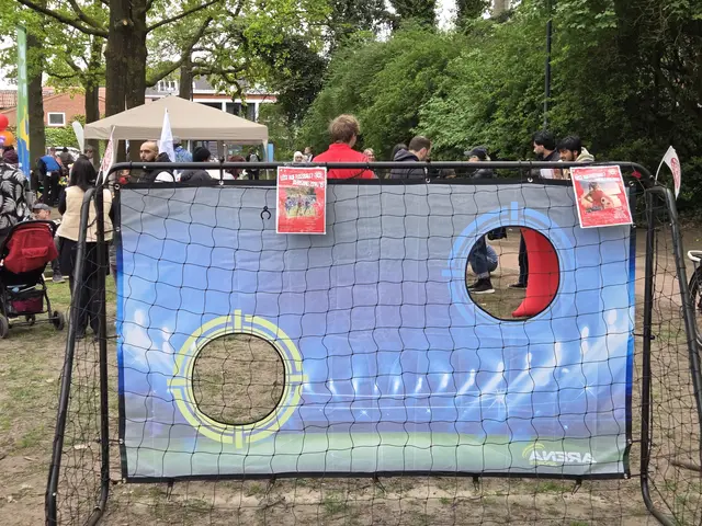 Eine Torwand durfte natürlich nicht fehlen | Foto: André Welle