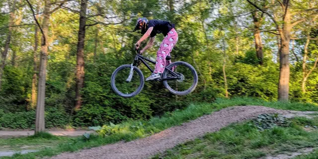 Der Stader Dirtpark soll umgestaltet werden. Die Dirtbiker sind mit Teilen der Anlage nicht zufrieden | Foto: jd