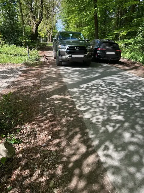 Der Amselweg ist schmal - zu schmal für dauerhaften Begegnungsverkehr und dazwischen Radfahrer und Fußgänger | Foto: Simone Schnoor