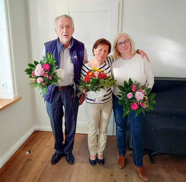 Der Vorstand des DRK-Ortsvereins Marxen. | Foto: DRK-Kreisverband Harburg-Land