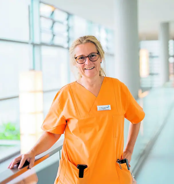 Dr. Maike Höltje, Chefärztin der Anästhesie im Krankenhaus Winsen, klärt im GesundheitsGespräch am 21. Mai über moderne Narkoseverfahren auf | Foto: Krankenhäuser Buchholz-Winsen