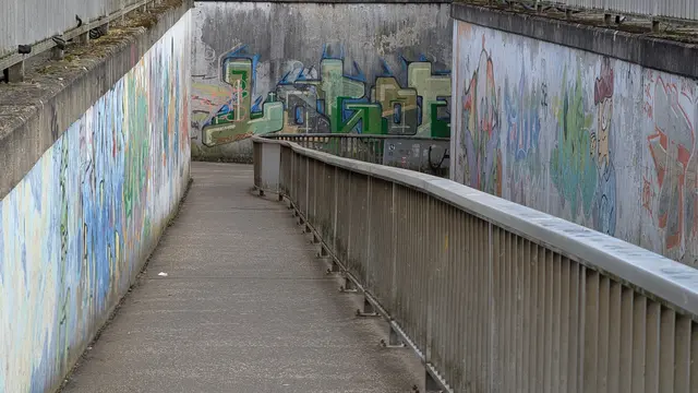 Bekommt ein neues Gesicht: Der Bahnhofstunnel in Winsen | Foto: Jan Filter