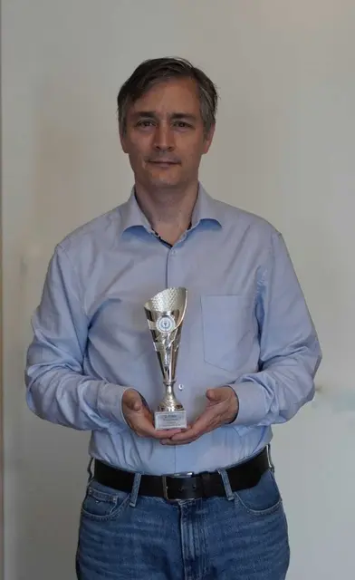 Oliver Weickmann von den Toastmasters Buxtehude hat mit seiner überzeugenden Stegreifrede den zweiten Platz belegt | Foto: Toastmasters Buxtehude