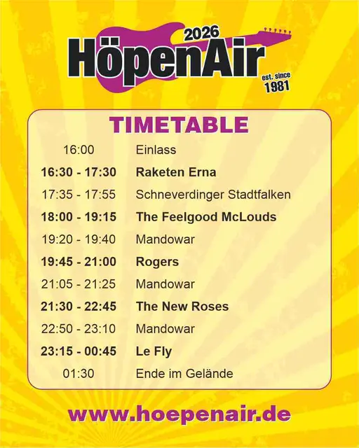 Das Programm es HöpenAirs | Foto: HöpenAir