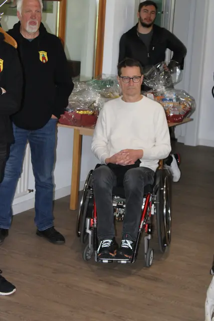 War auch Gast der Einweihungsfeier: Christoph Ritter, Inklusionsbeauftragter des Landkreises Harburg | Foto: ce