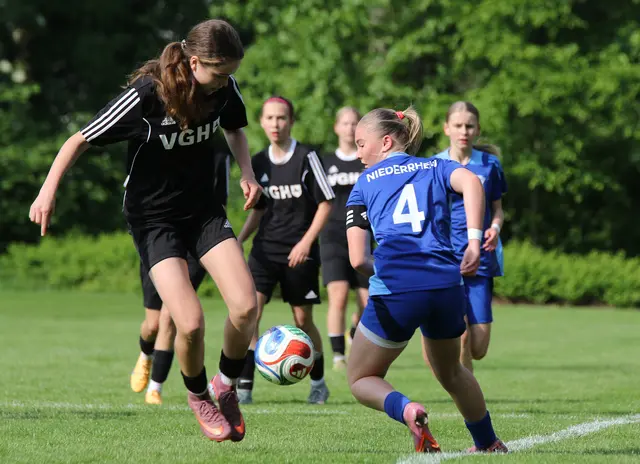 Spielszene aus der Partie gegen das Team Niederrhein | Foto:  Rüdiger Zinsel 