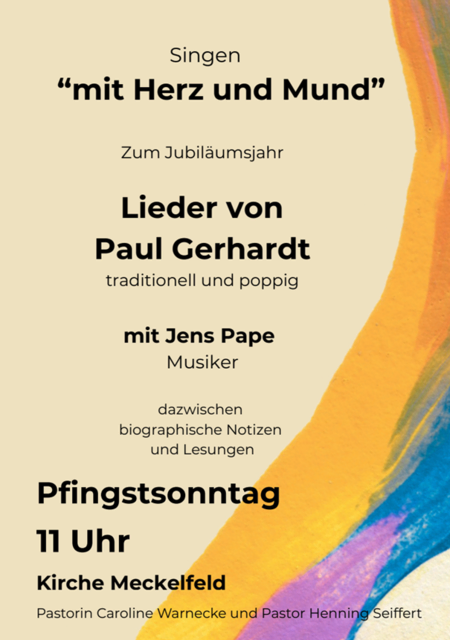 Plakat der Veranstaltung | Foto: H. Seiffert
