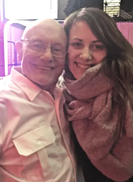 Ein Herz und eine Seele: Kirsten Nehberg mit ihrem Vater Rüdiger Nehberg | Foto: Anita Vetter 