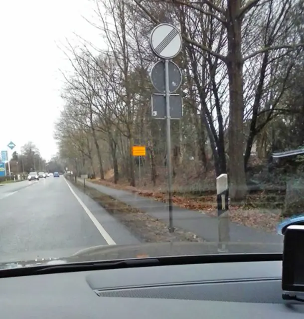 An der B73 kurz vor Himmelpforten ist Tempo 70 aufgehoben. Bis zum Ortschild könnten Autofahrer Gas geben | Foto: privat
