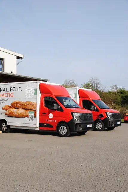 Erste vollelektrische Lieferflotte für Backwaren in Norddeutschland kommt aus Scharmbeck | Foto: Soetebiers Dorfbäckerei GmbH