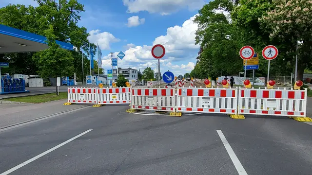 Die B75 in Tostedt ist auf einem kurzen Stück wieder voll gesperrt | Foto: sh