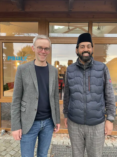 Pastor Jan Lohrengel (li.) und Imam Salman Ahmad Malhi freuen sich auf einen spannenden Austausch | Foto: privat