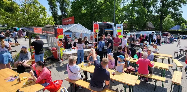 Der Flohmarkt der Domino Jugendprojekte hat mittlerweile eine lange Tradition | Foto: DOMINO Jugendprojekte für Buxtehude und Umgebung e.V.