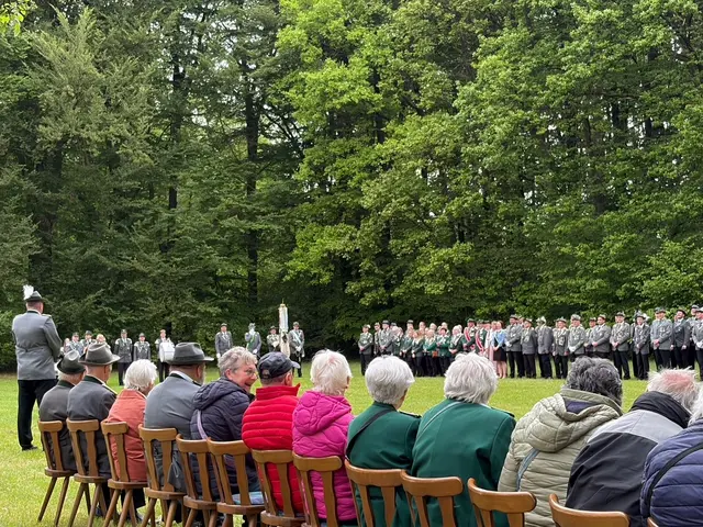 Ausgedehnte Regenpause pünktlich zur Proklamation  | Foto: hg