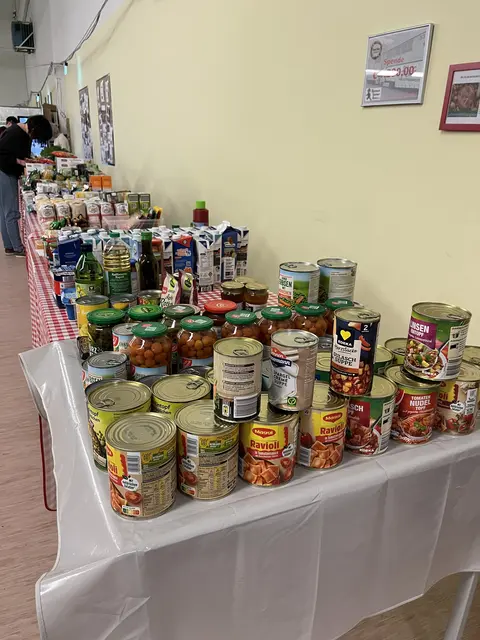 Der Food Day lebt von Lebensmittelspenden | Foto: sra